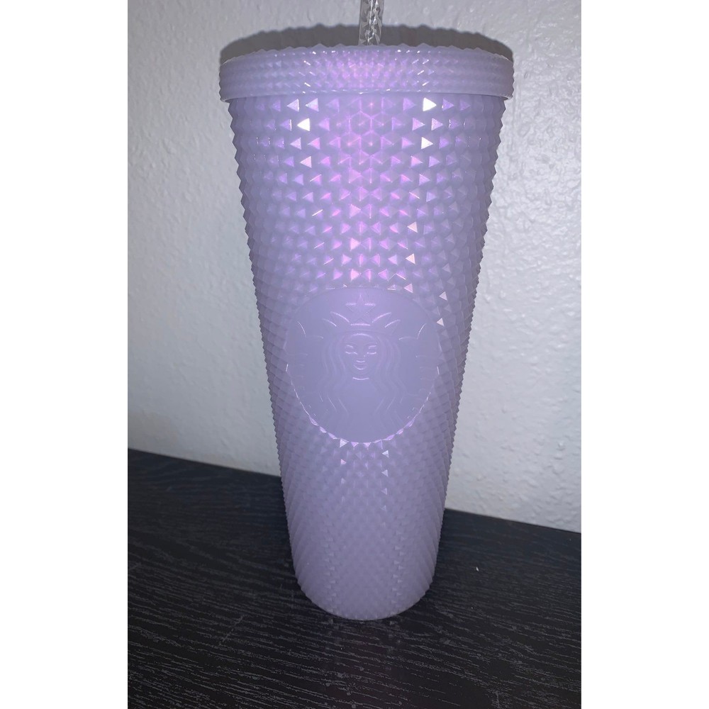 Starbucks icy white studded tumbler